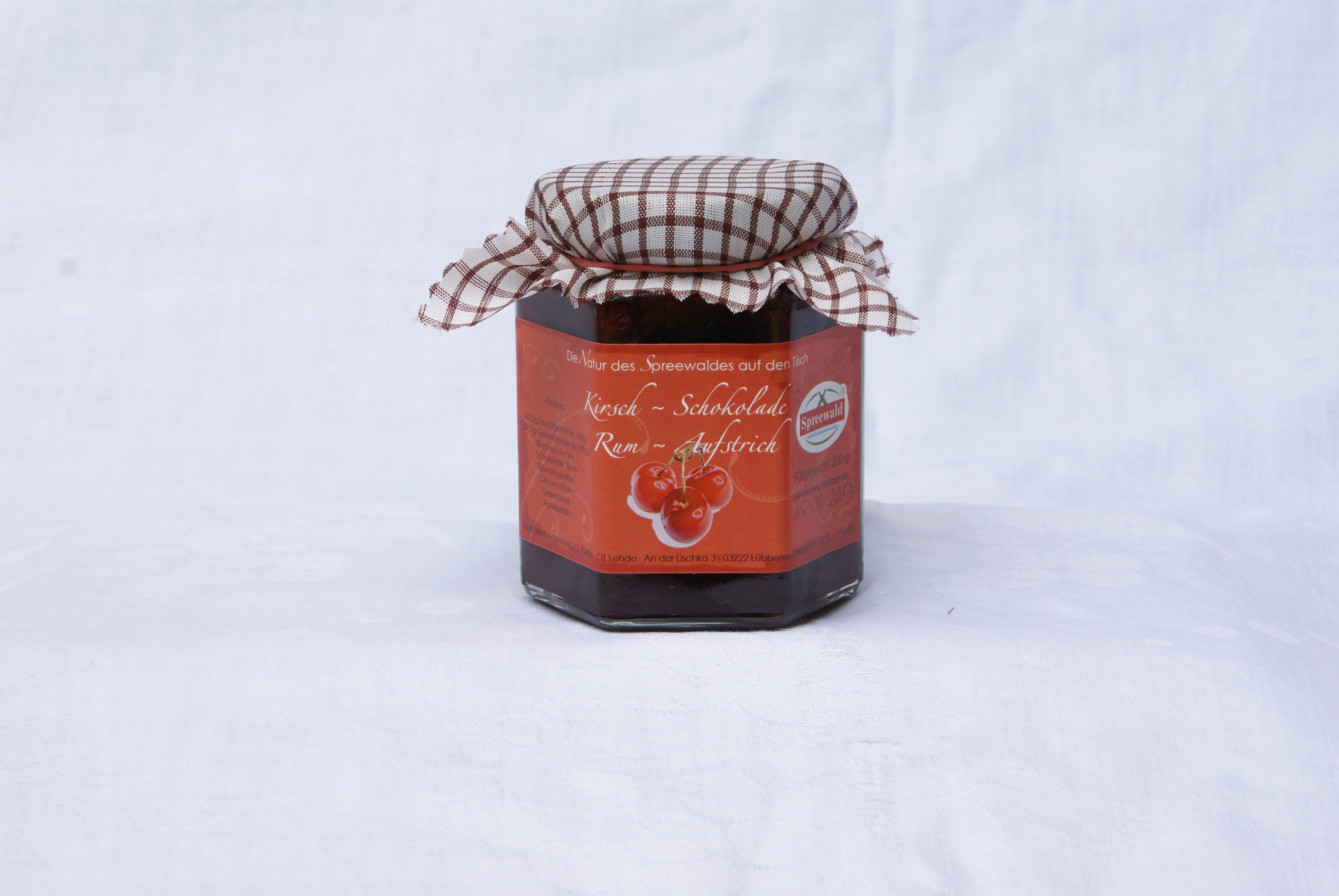 Kirsch-Schokolade-Rum-Aufstrich - Shop